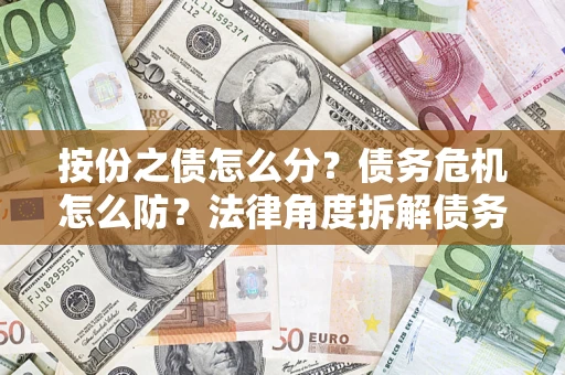 济南按份之债怎么分？债务危机怎么防？法律角度拆解债务分配与风险自保指南