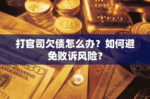 济南打官司欠债怎么办？如何避免败诉风险？