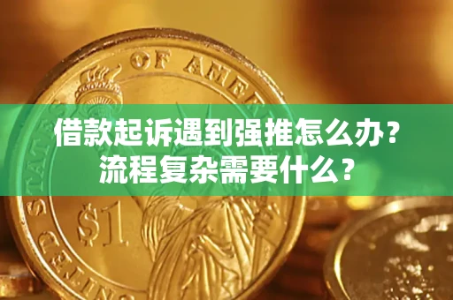 济南借款起诉遇到强推怎么办？流程复杂需要什么？