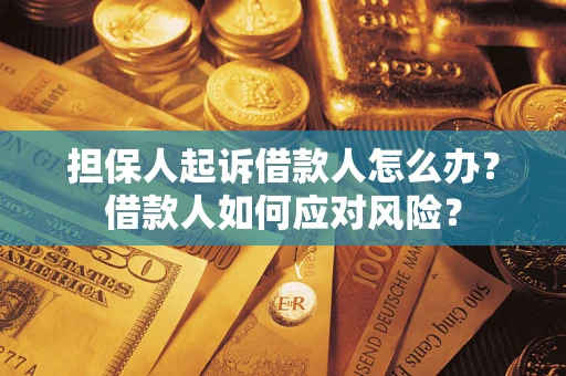 济南担保人起诉借款人怎么办？借款人如何应对风险？