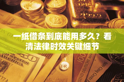 济南一纸借条到底能用多久？看清法律时效关键细节