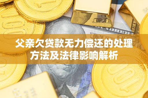 济南父亲欠贷款无力偿还的处理方法及法律影响解析