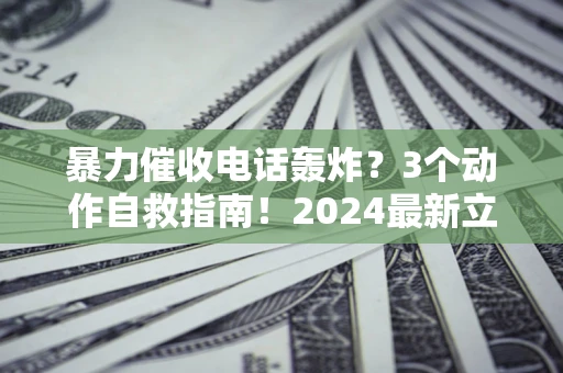 济南暴力催收电话轰炸？3个动作自救指南！2024最新立案标准全解析